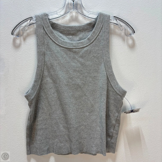 Top Sleeveless Basic By Aerie In Grey, Size: Xl