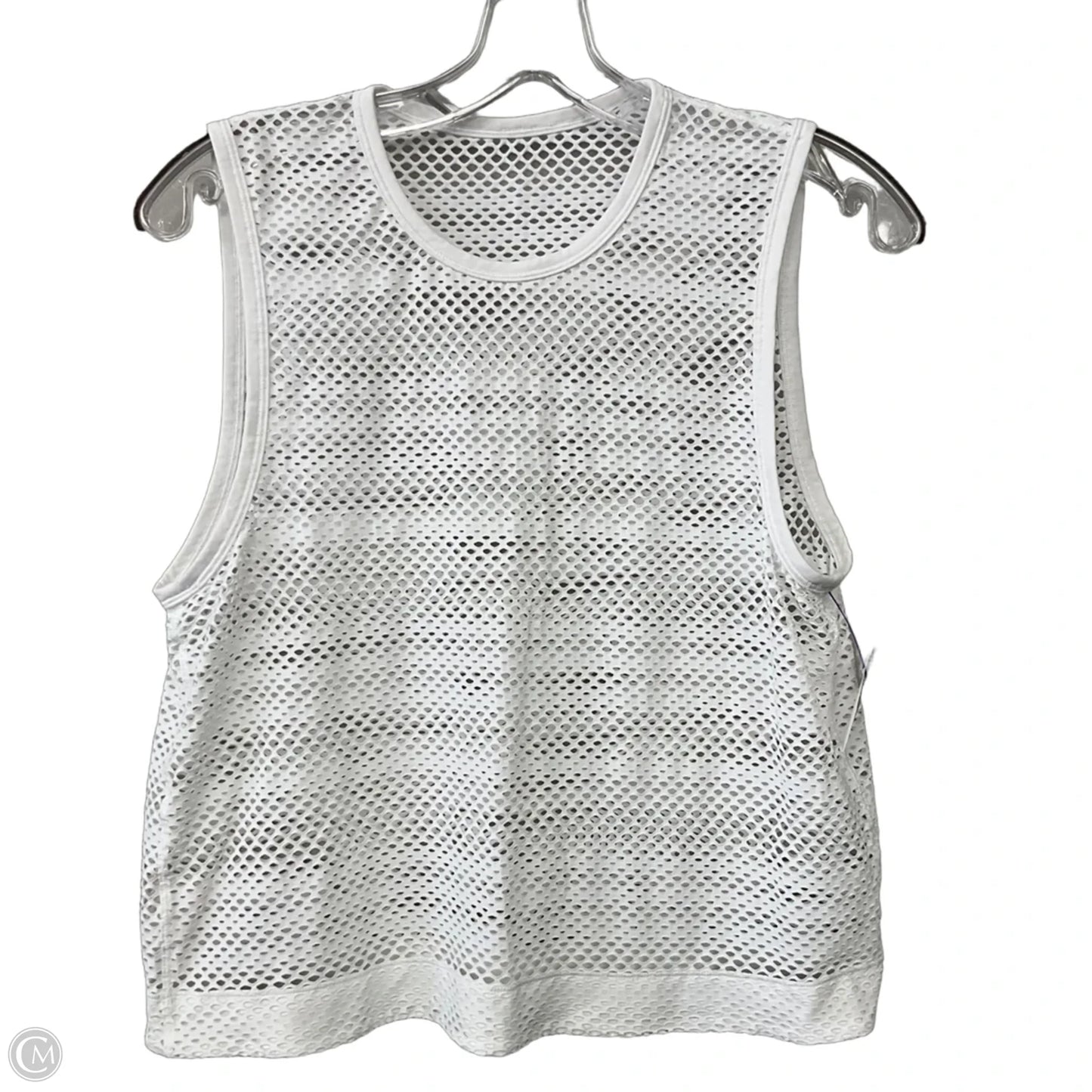 Athletic Tank Top By Lululemon In White, Size: 8