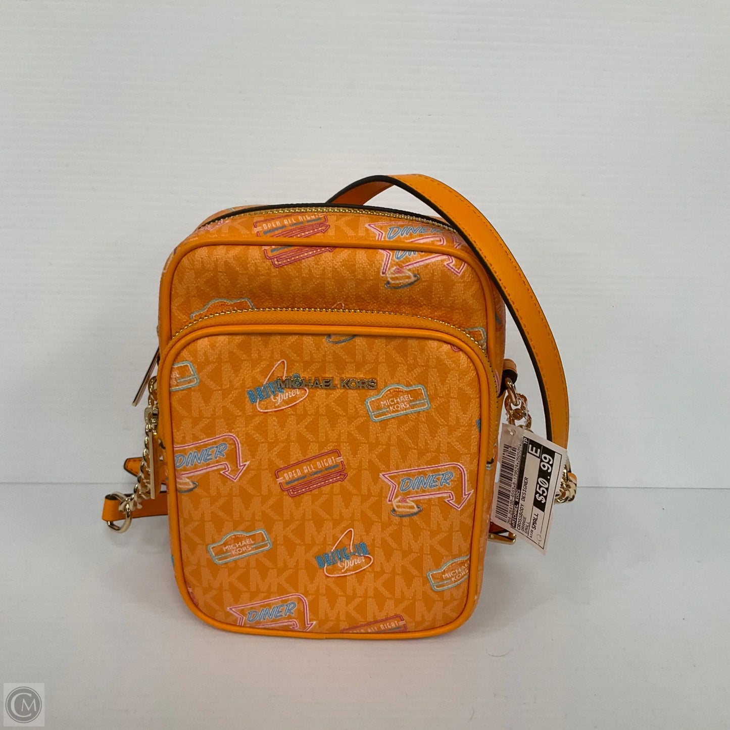 Crossbody Designer By Michael Kors, Size: Small