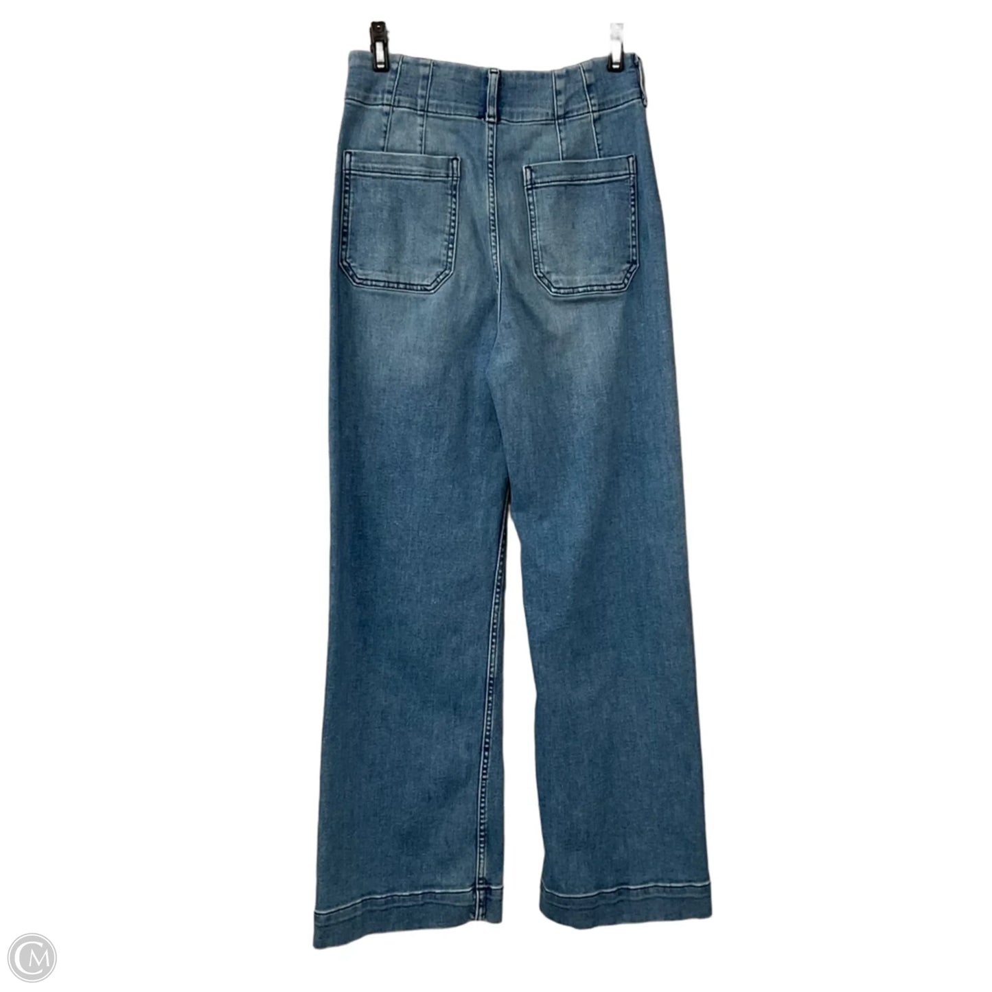 Jeans Wide Leg By Maeve In Blue Denim, Size: 2