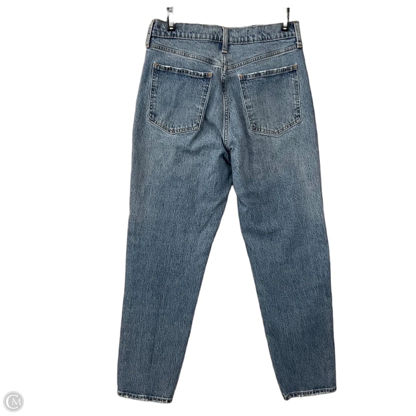 Jeans Straight By Gap In Blue Denim, Size: 4