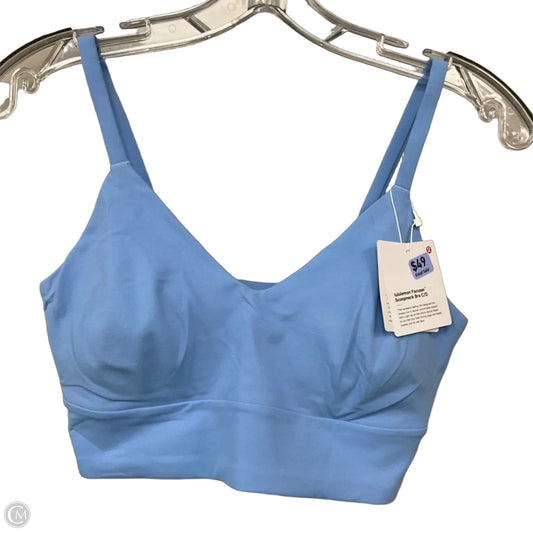 Athletic Bra By Lululemon In Blue, Size: M