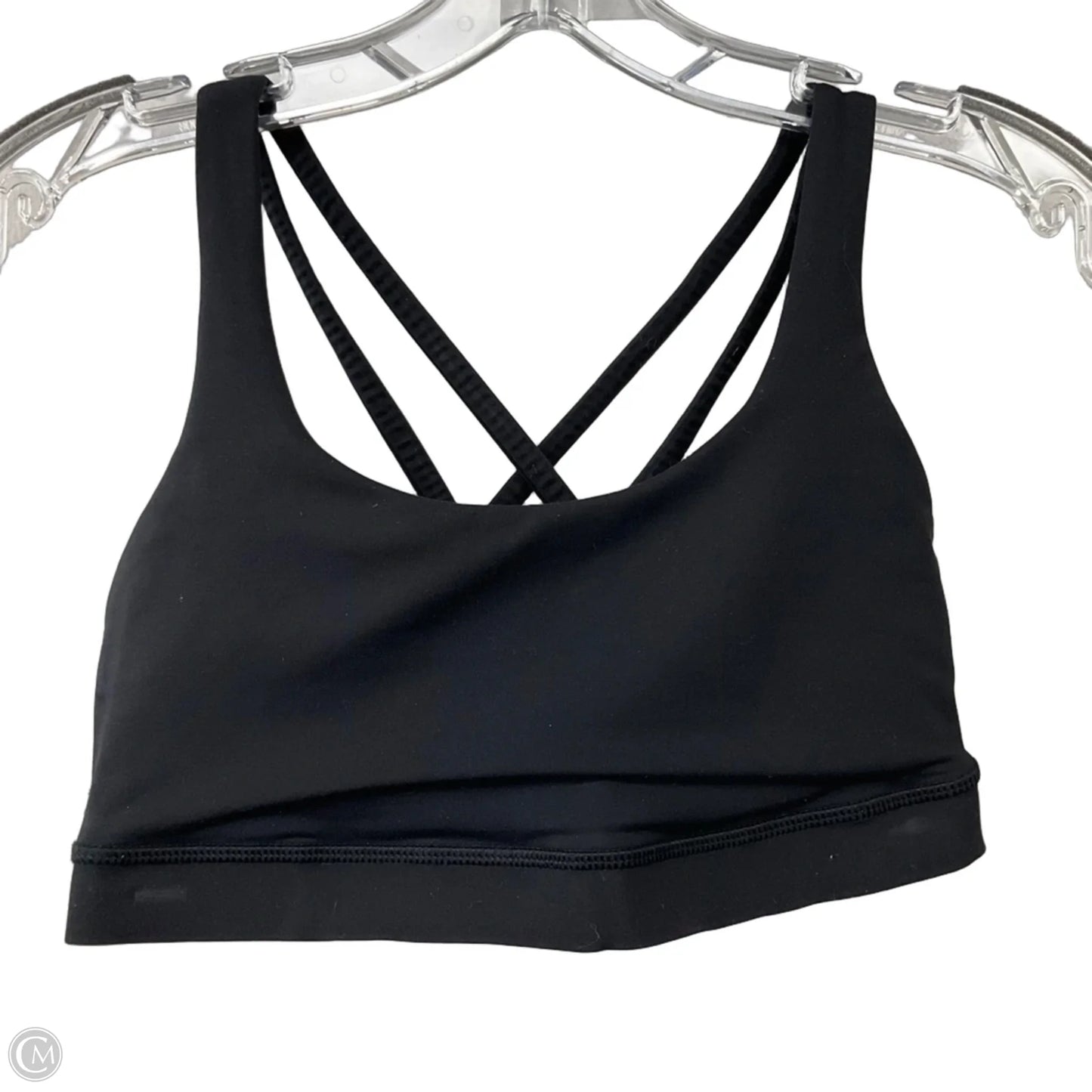 Athletic Bra By Lululemon In Black, Size: 4