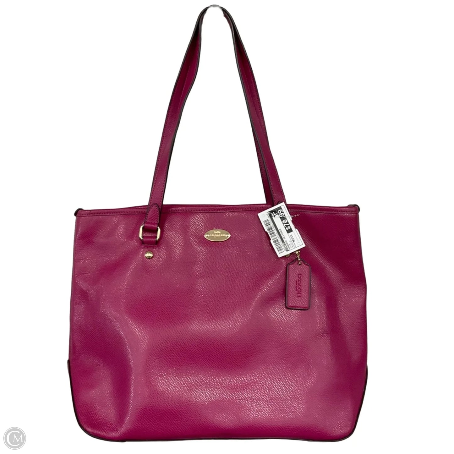 Handbag Designer By Coach, Size: Medium
