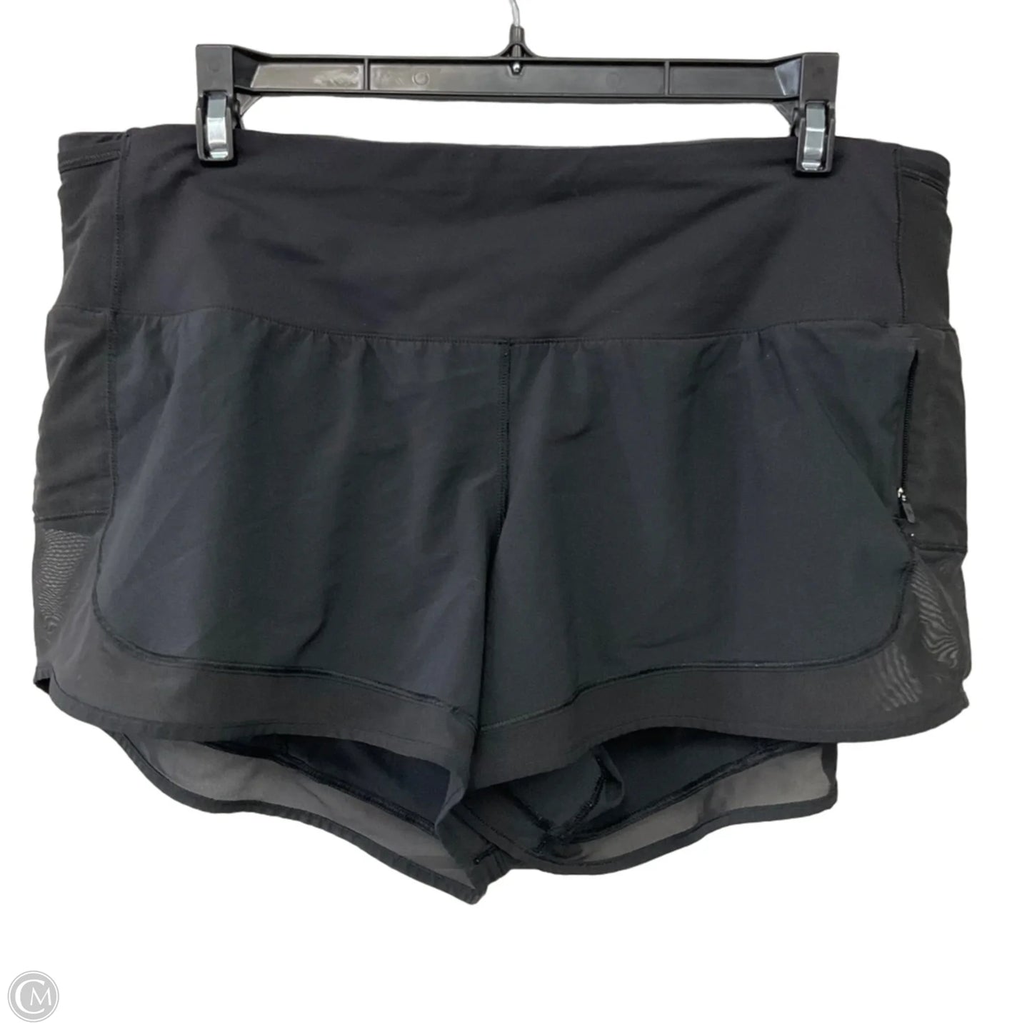 Athletic Shorts By Lululemon In Black, Size: 10