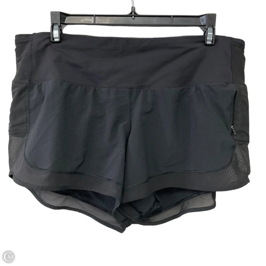 Athletic Shorts By Lululemon In Black, Size: 10