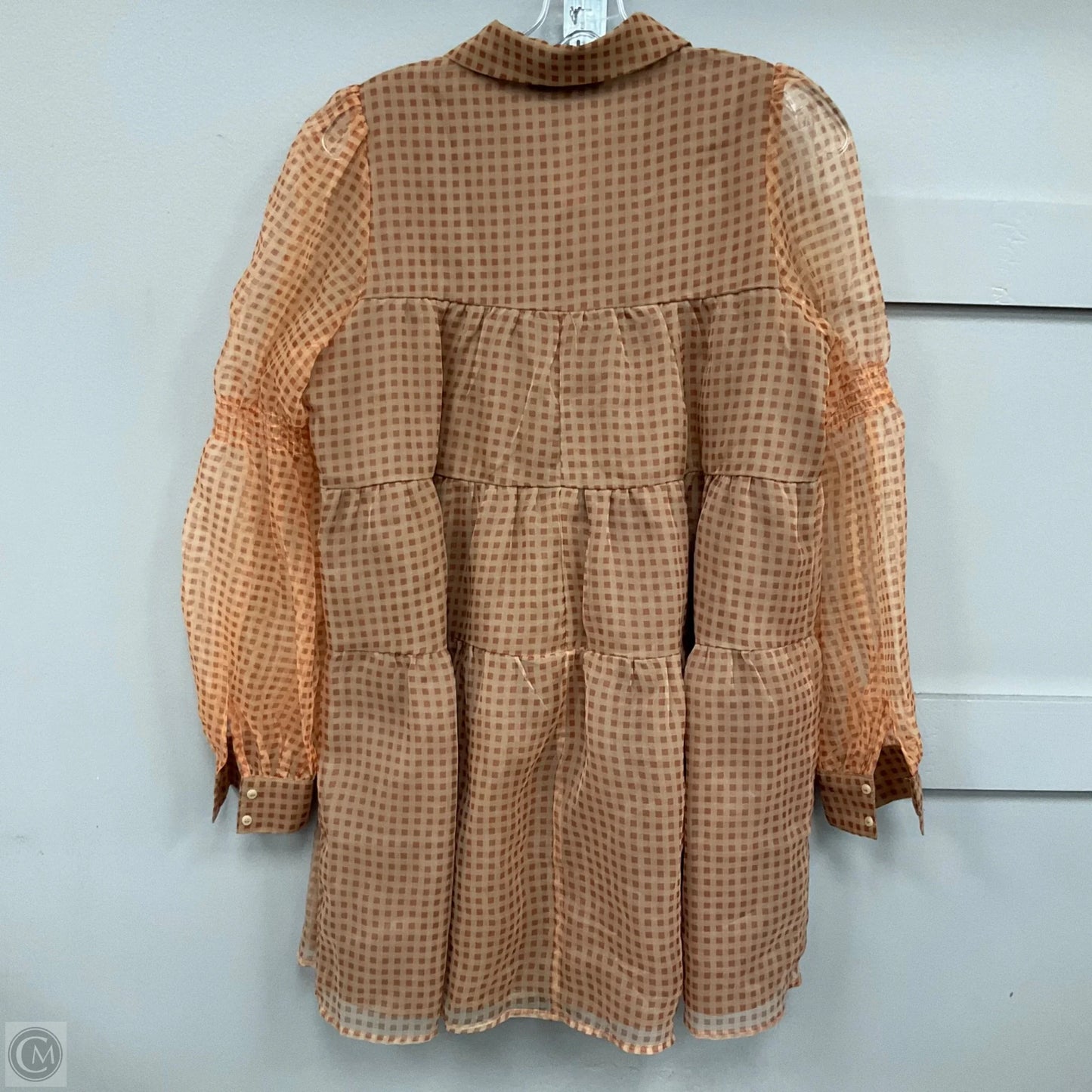 Dress Casual Midi By En Saison In Brown, Size: S