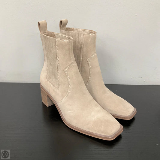 Boots Ankle Heels By Dolce Vita In Tan, Size: 6.5