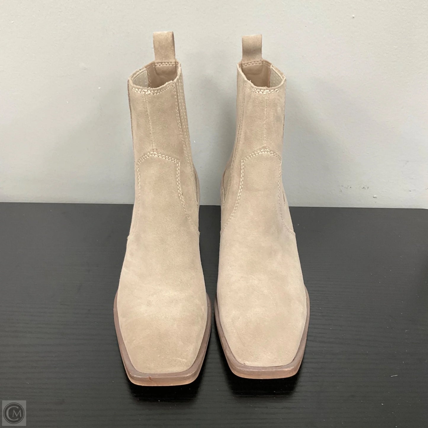 Boots Ankle Heels By Dolce Vita In Tan, Size: 6.5