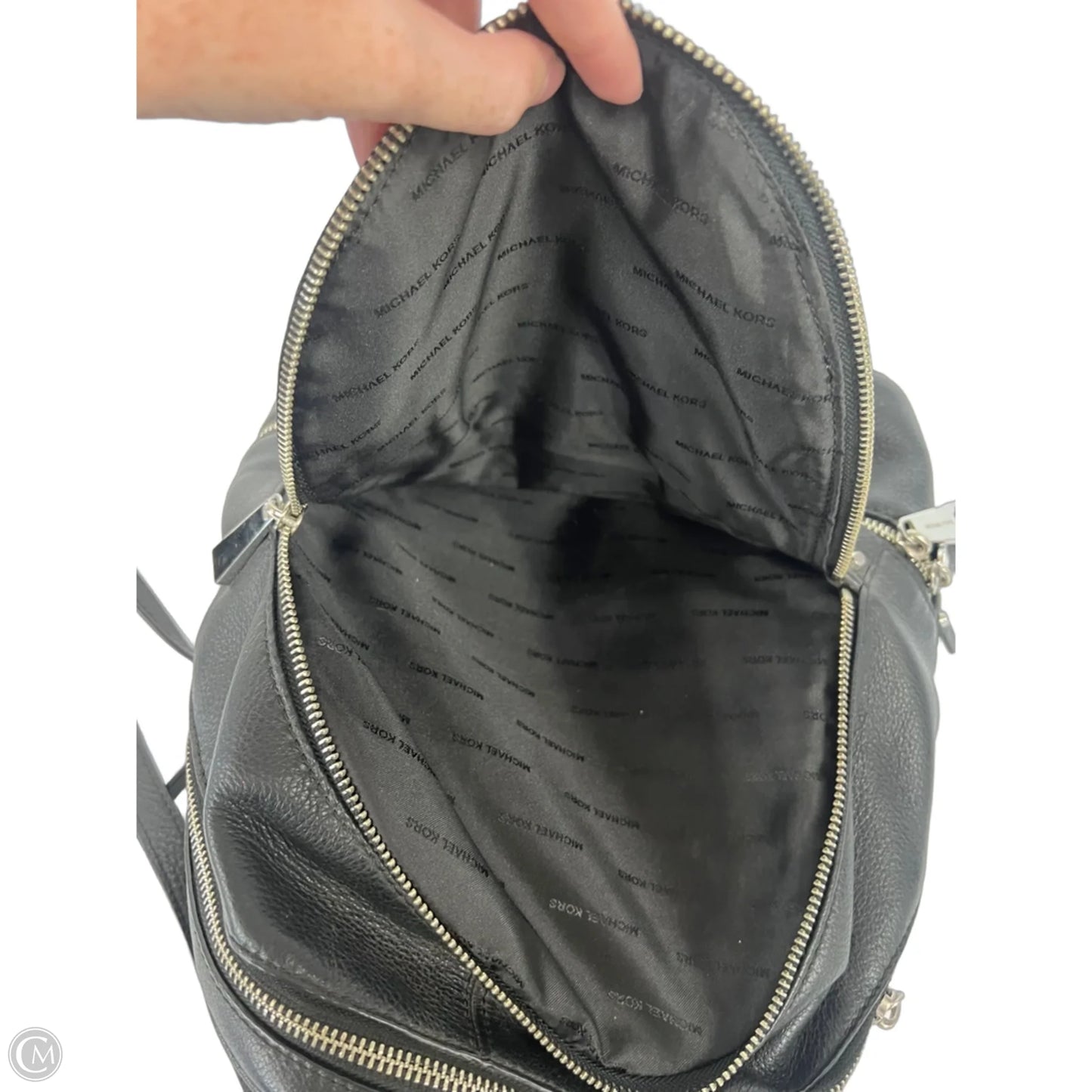 Backpack Designer By Michael Kors, Size: Medium