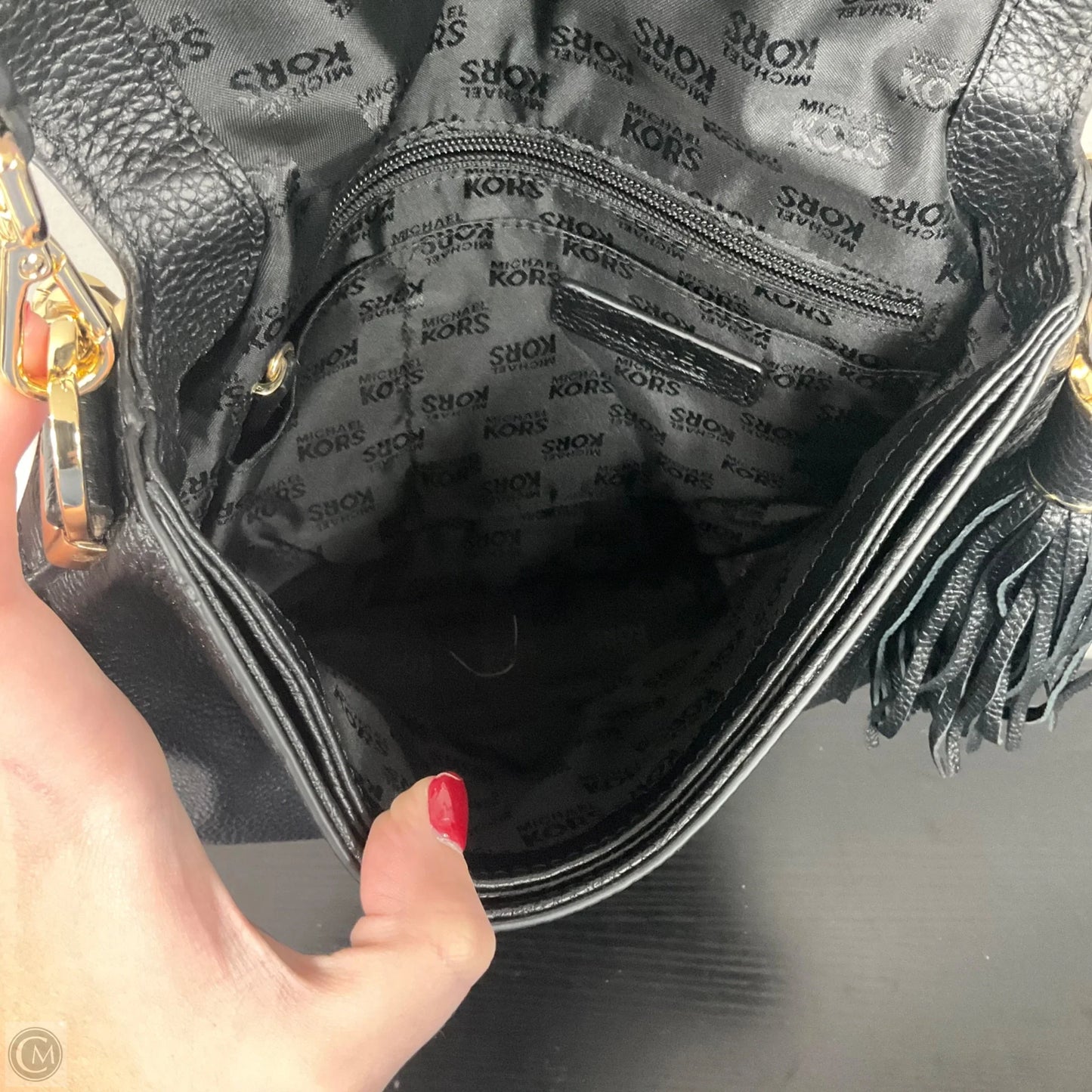 Crossbody Designer By Michael Kors, Size: Small