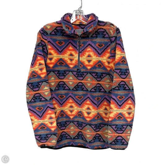 Jacket Faux Fur & Sherpa By Simply Southern In Multi-colored, Size: M