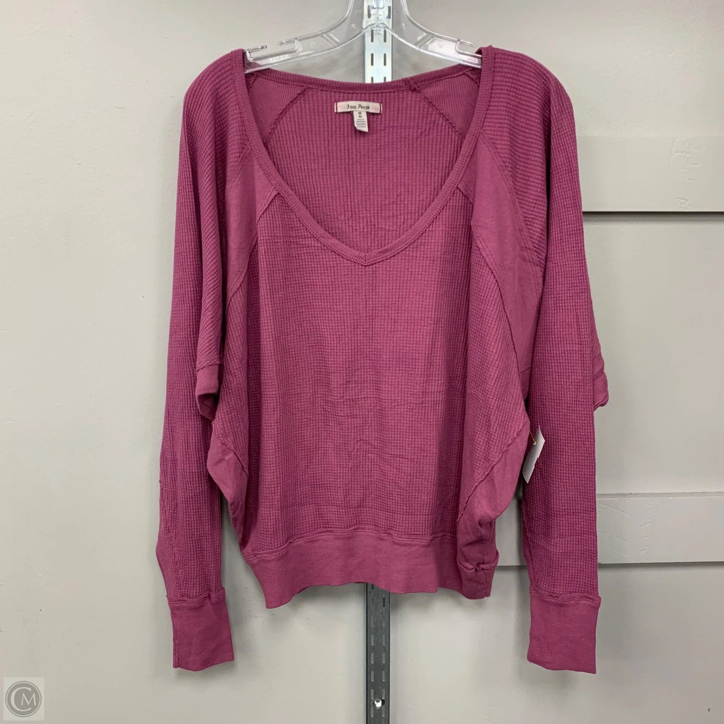 Top Long Sleeve By Free People In Purple, Size: M
