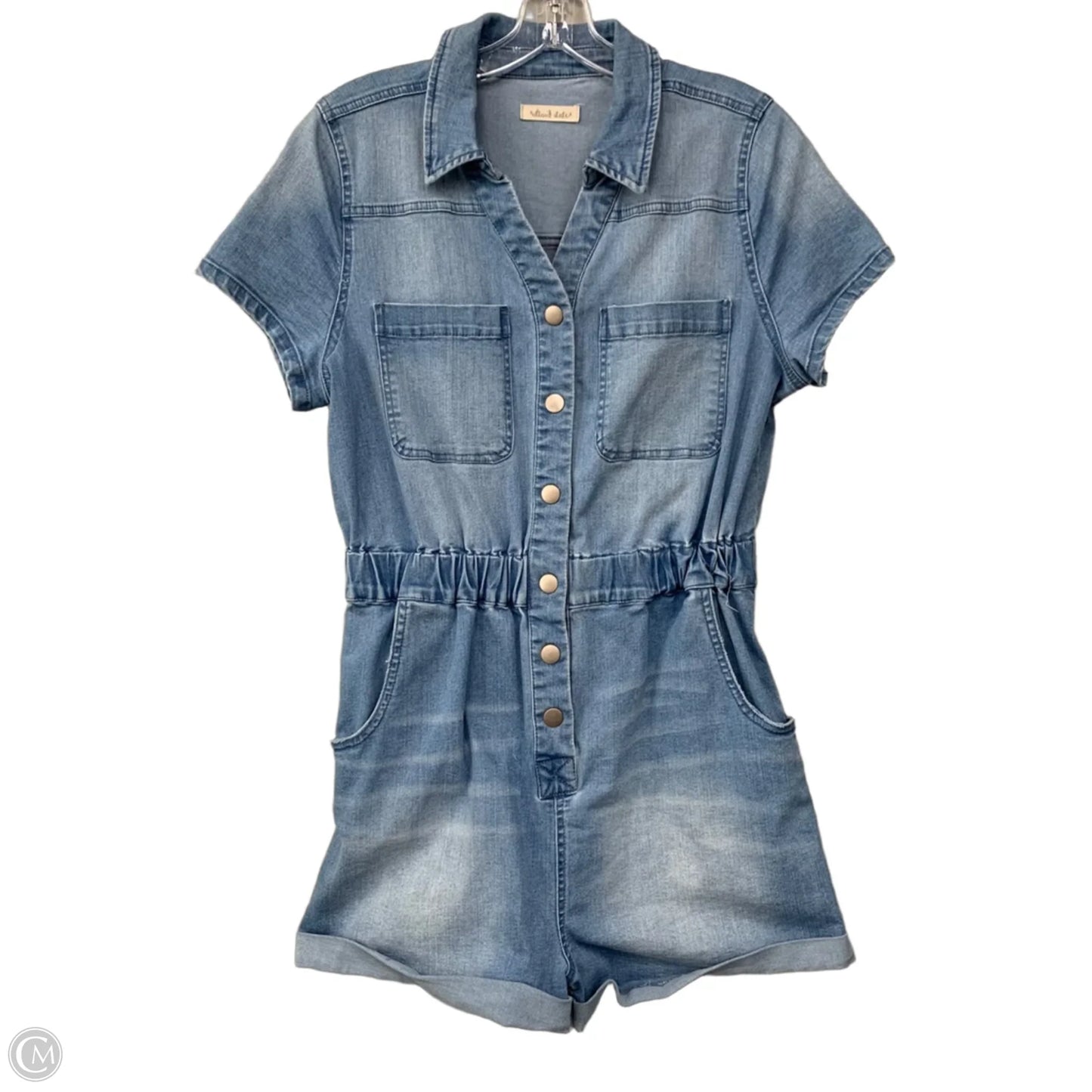 Romper By Altard State In Blue Denim, Size: L