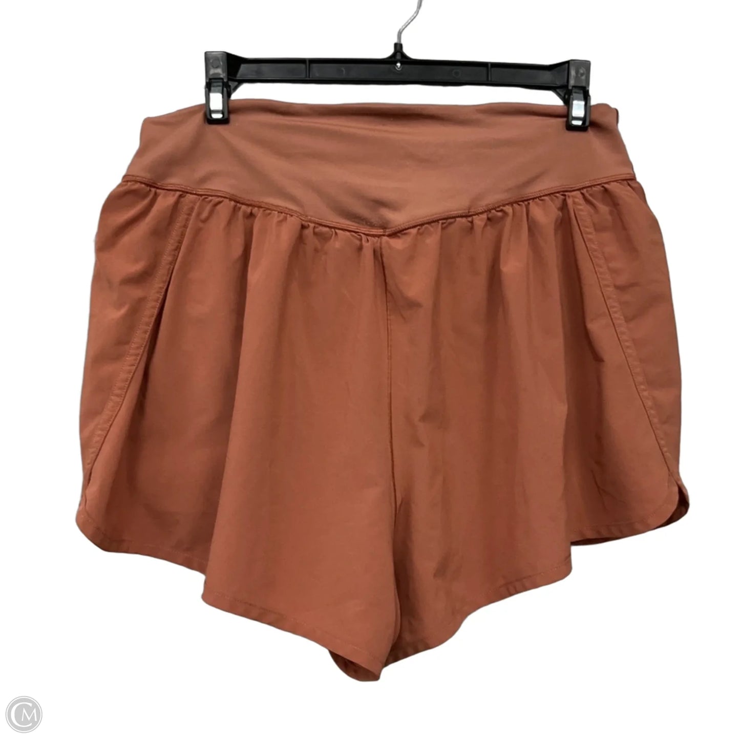 Athletic Shorts By Offline By Aerie In Brown, Size: L