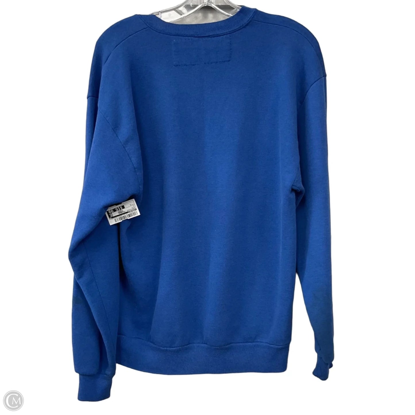 Sweatshirt Crewneck By Madewell In Blue, Size: S