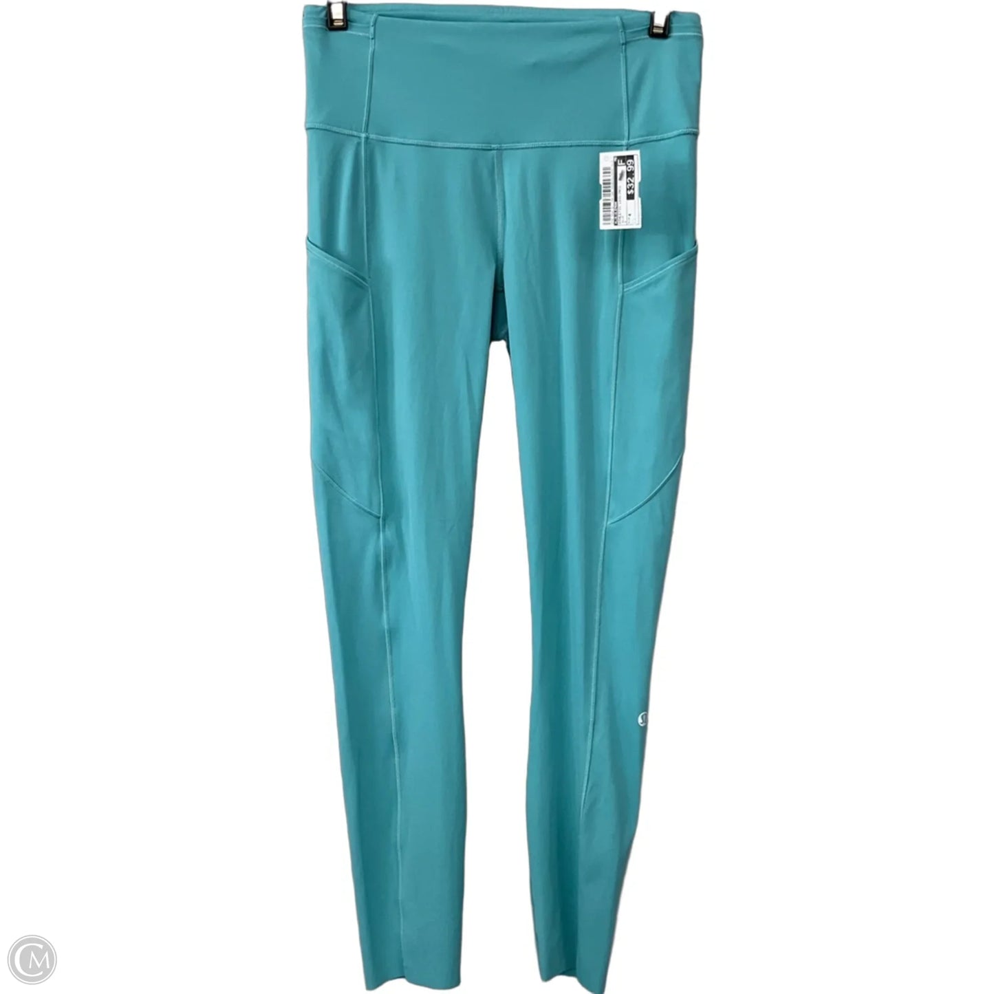Athletic Leggings By Lululemon In Blue, Size: 4