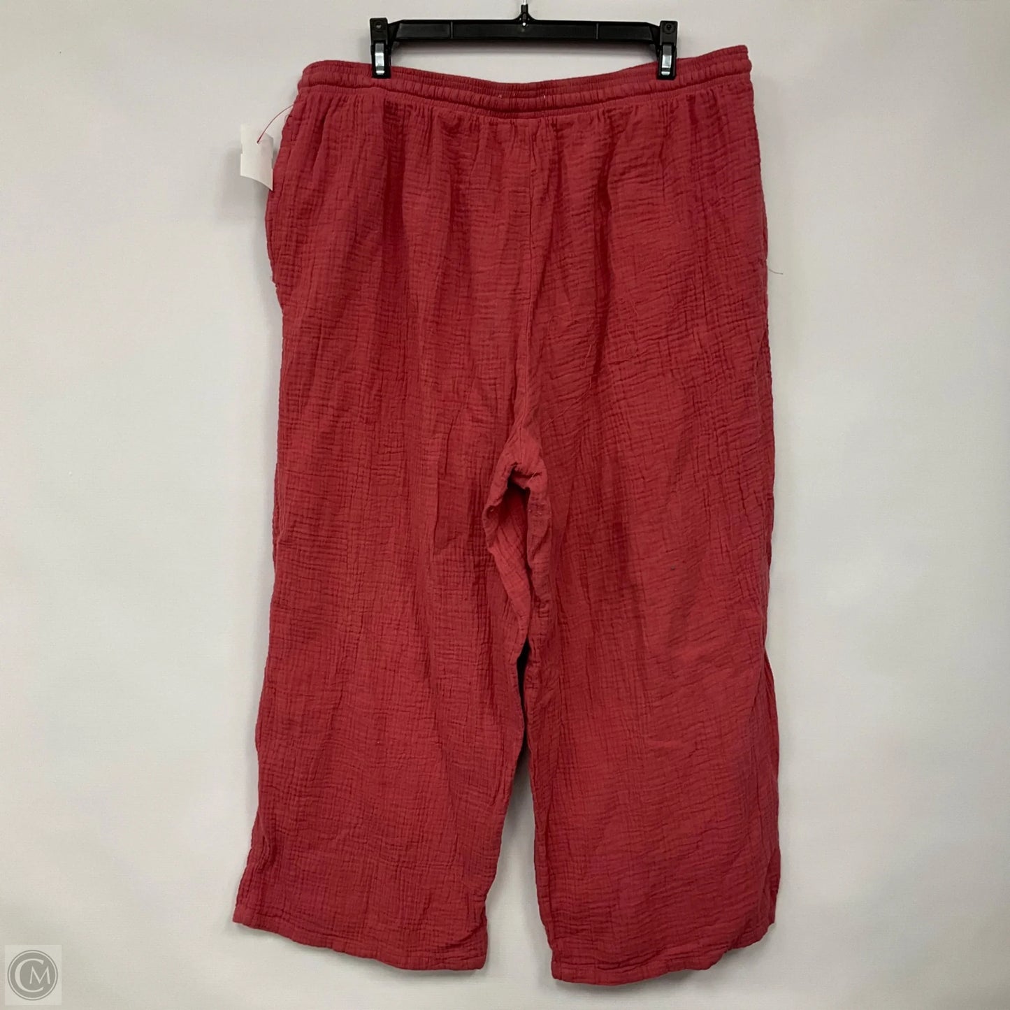 Pants Linen By Jessica Simpson In Coral, Size: Xl