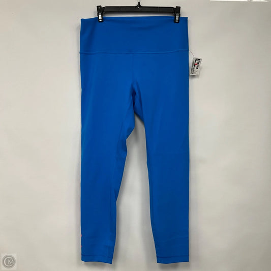 Athletic Leggings By Lululemon In Blue, Size: 12