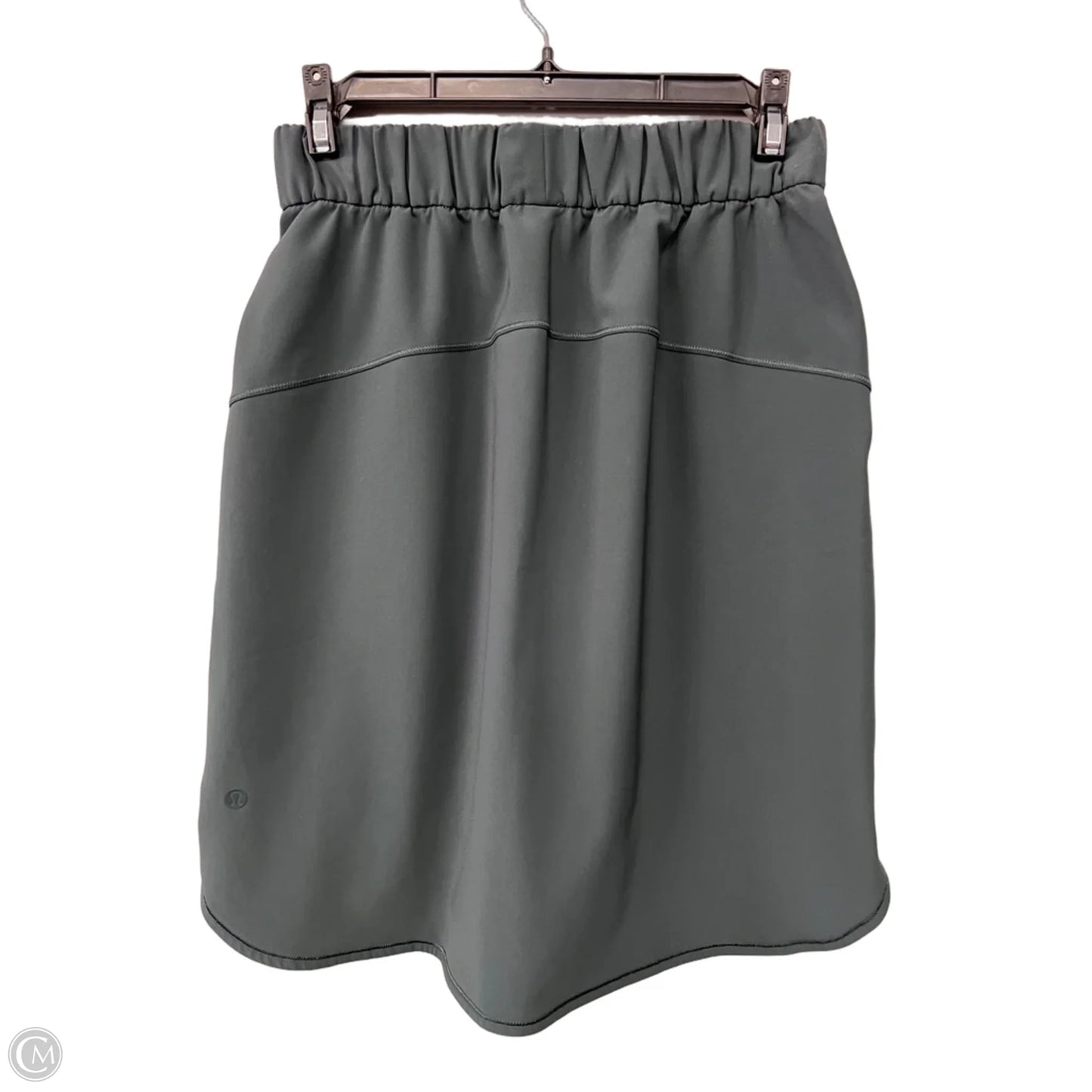 Athletic Skirt By Lululemon In Grey, Size: 4