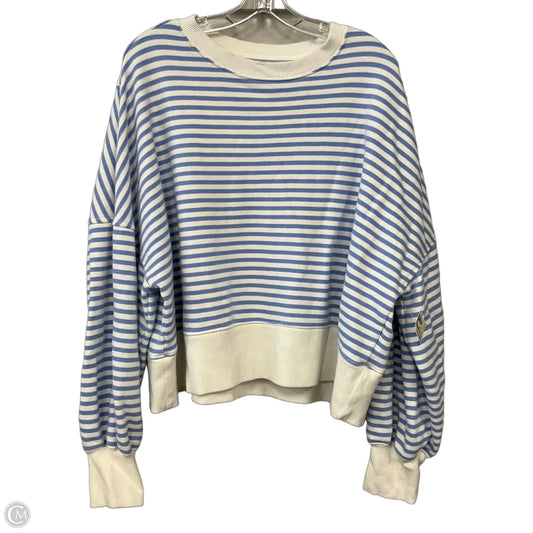 Sweatshirt Crewneck By Aerie In Striped Pattern, Size: Xl