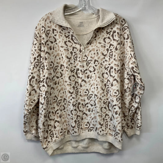Jacket Shirt By Aerie In Animal Print, Size: Xs