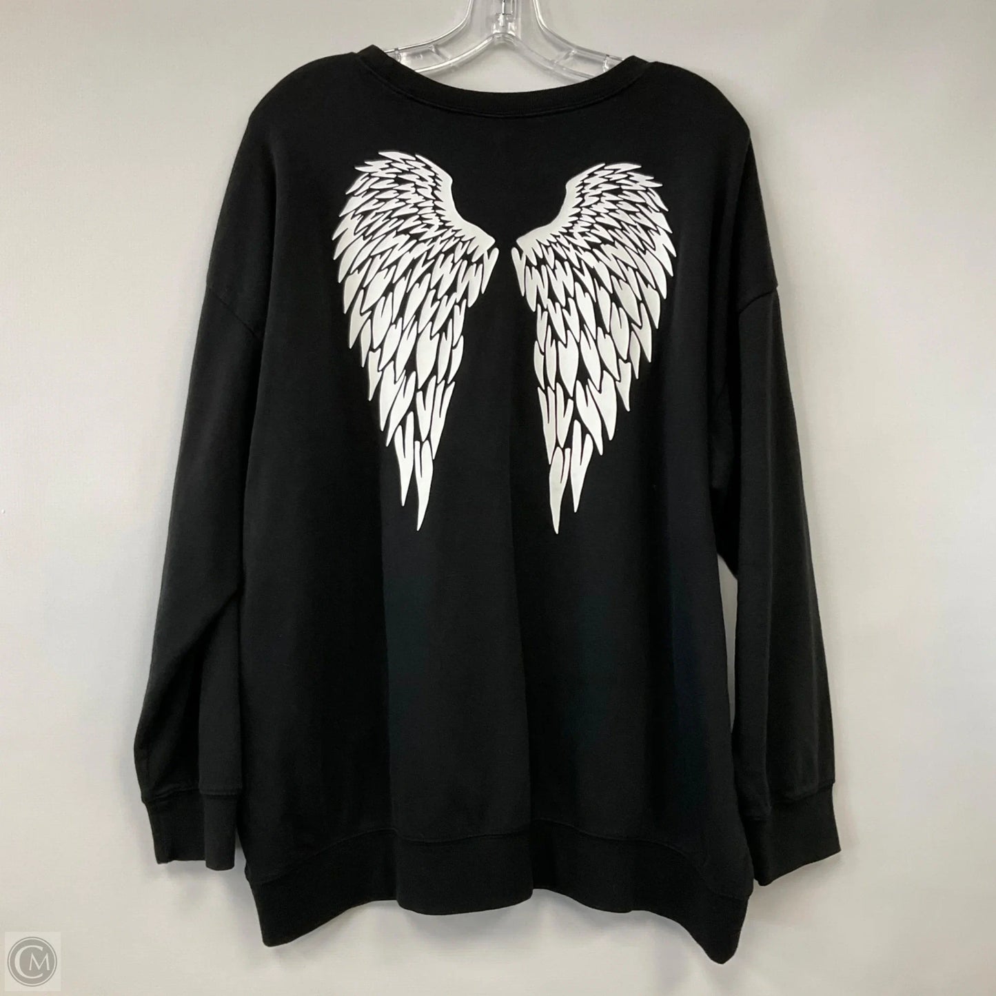 Sweatshirt Crewneck By Torrid In Black, Size: 2x