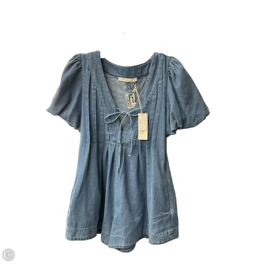Dress Casual Short By Altard State In Blue Denim, Size: Xxs