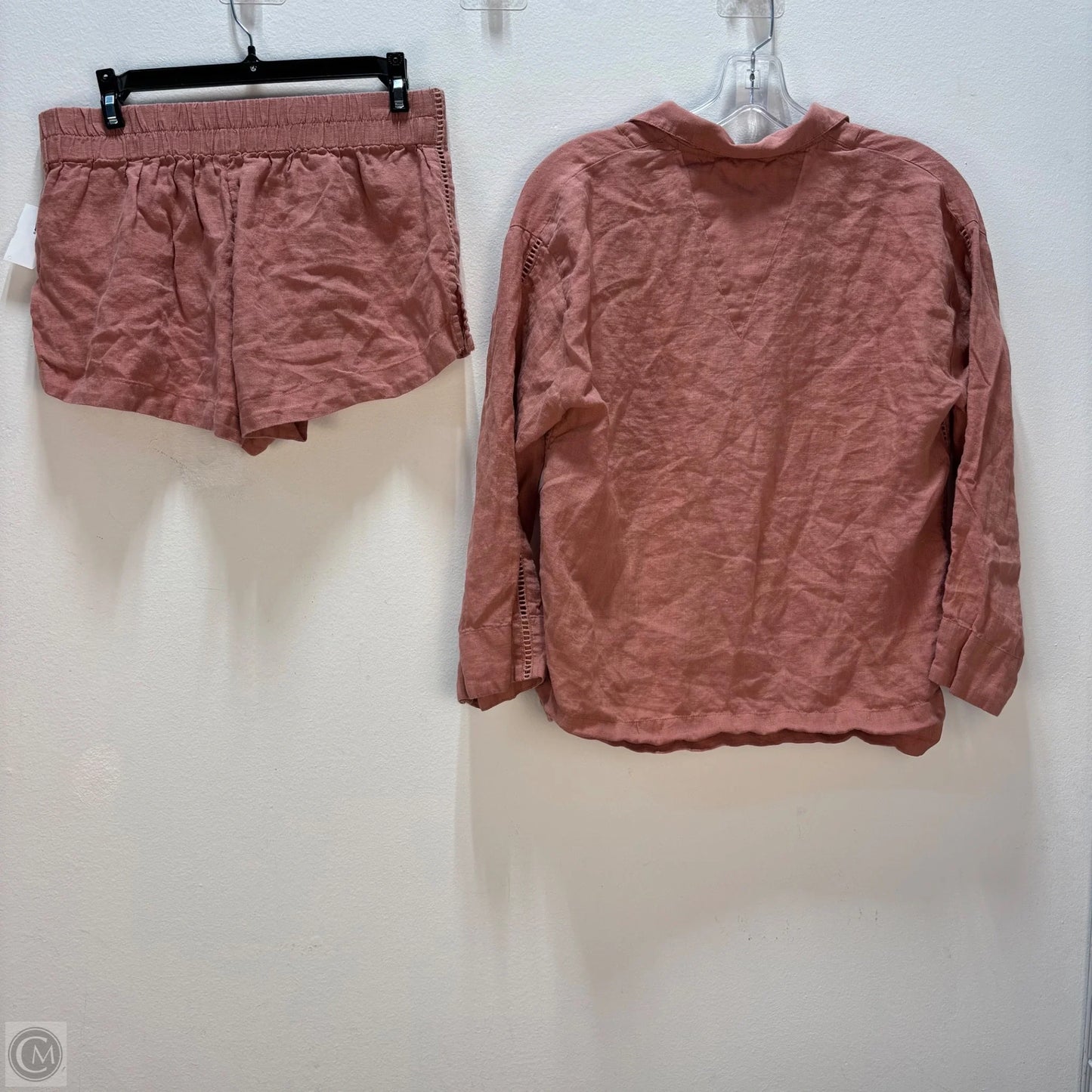 Shorts Set By Free People In Pink, Size: Xs