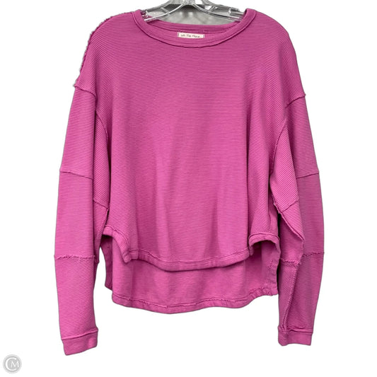 Sweatshirt Crewneck By We The Free In Pink, Size: Xs