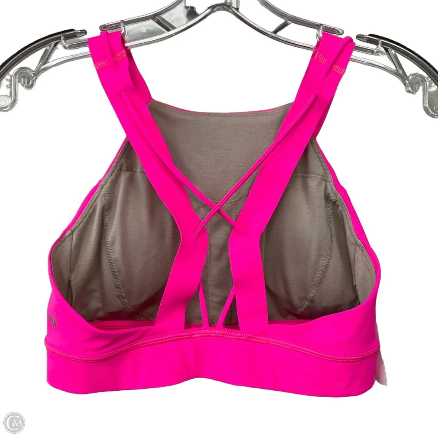 Athletic Bra By Lululemon In Pink, Size: 10