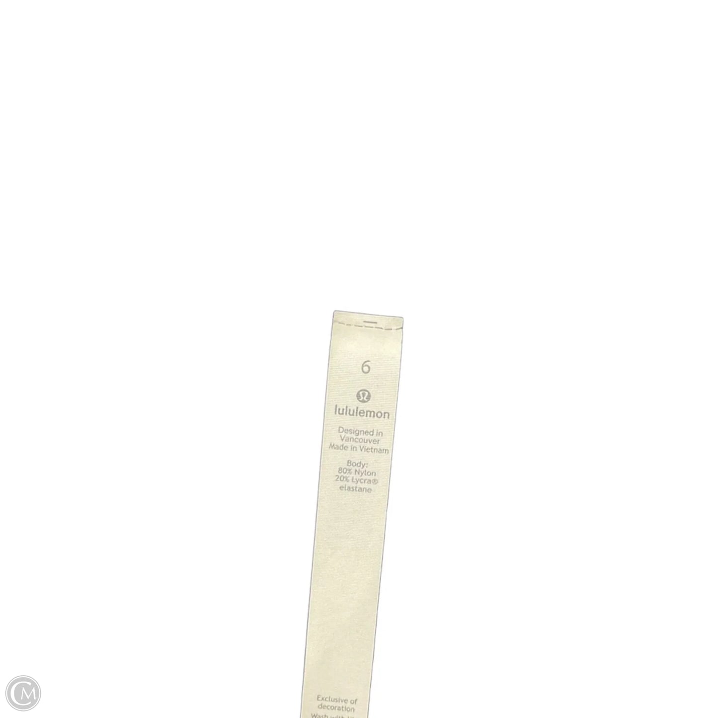 Athletic Leggings By Lululemon In Black, Size: 6