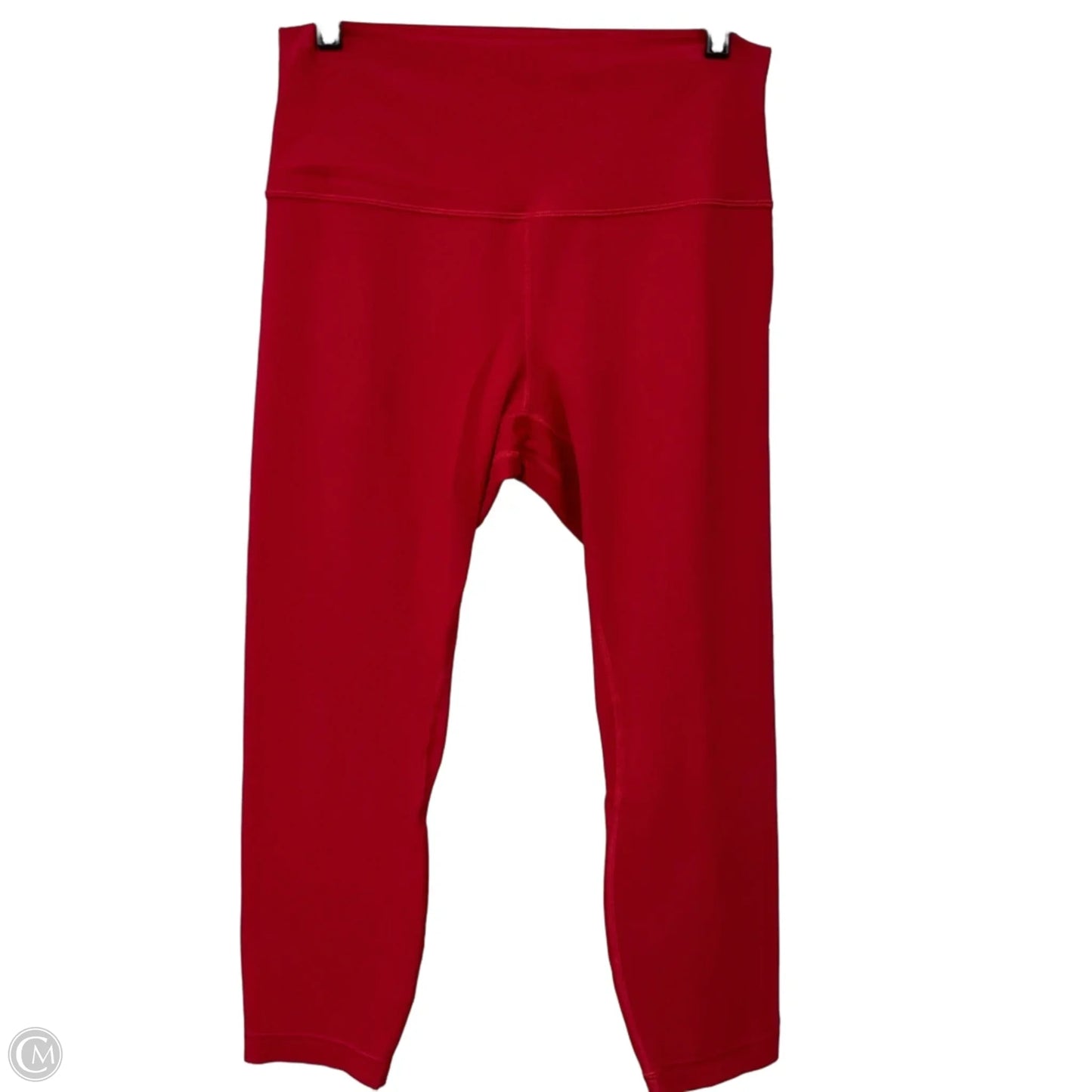 Athletic Leggings By Lululemon In Red, Size: 10