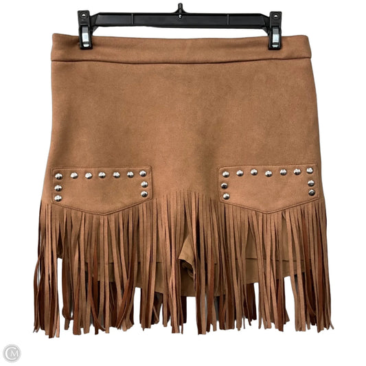 Skort By Shein In Brown, Size: S