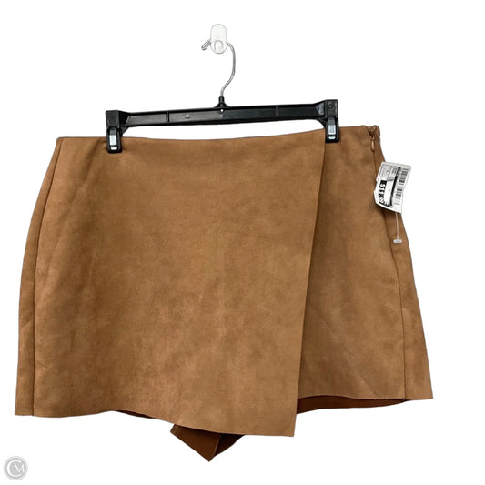 Skort By Hyfve In Brown, Size: L