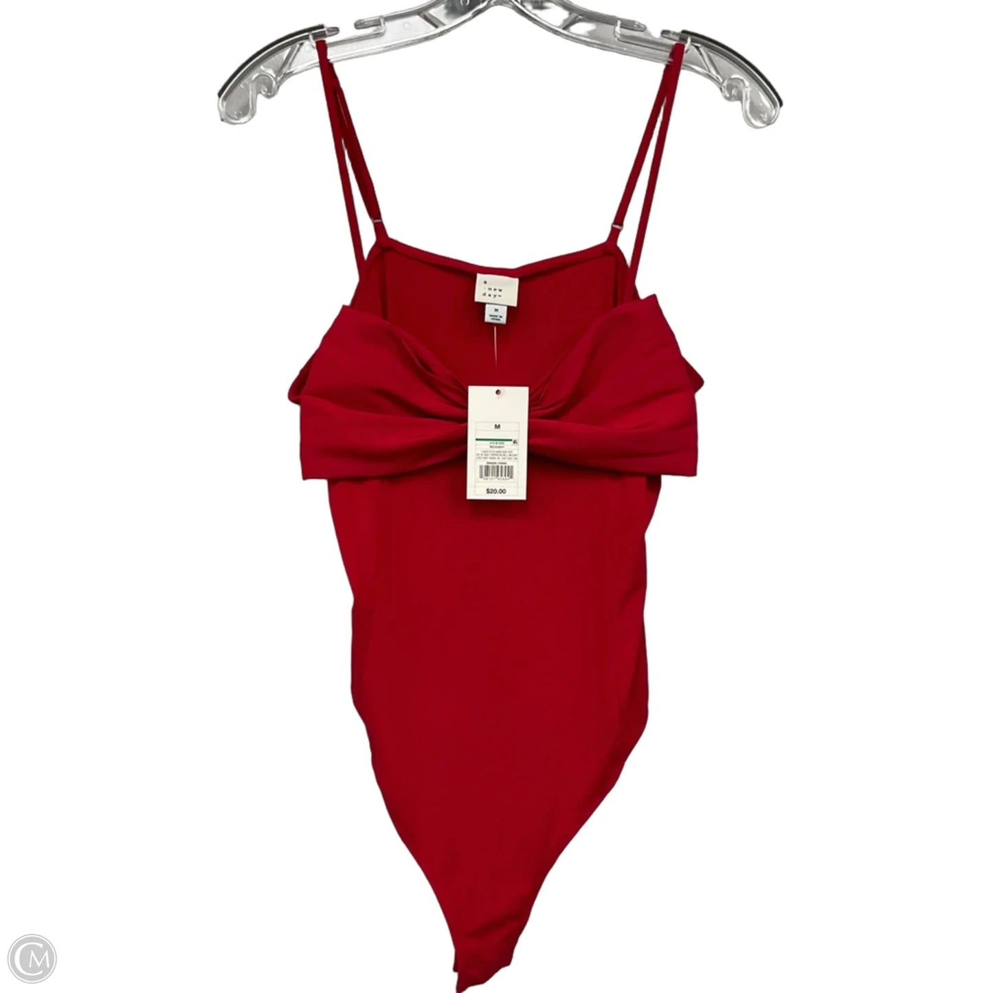 Bodysuit By A New Day In Red, Size: M