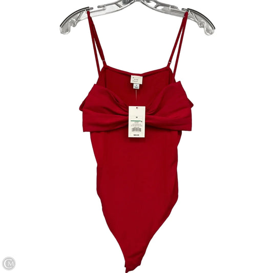 Bodysuit By A New Day In Red, Size: M