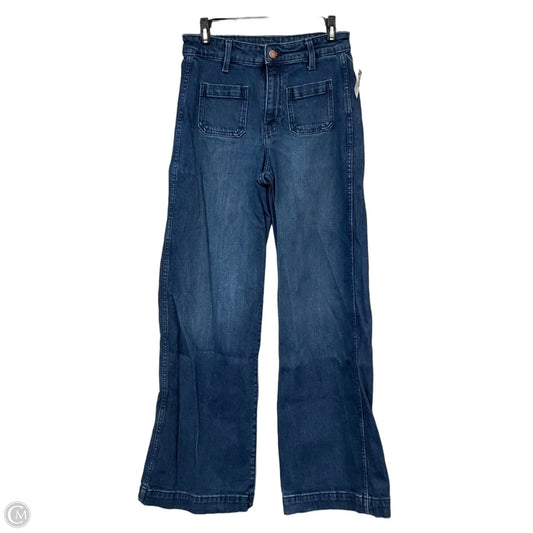 Jeans Wide Leg By Old Navy In Blue Denim, Size: 2