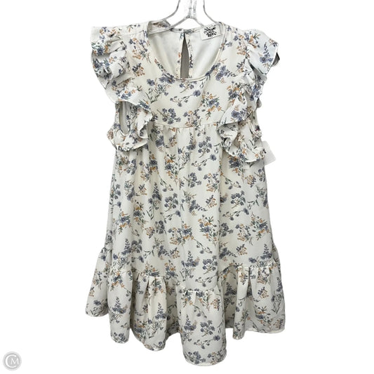 Dress Casual Short By Made with Love In Floral Print, Size: S