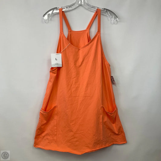 Romper By Cmf In Coral, Size: L