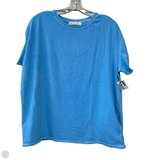 Top Short Sleeve Basic By We The Free In Blue, Size: S