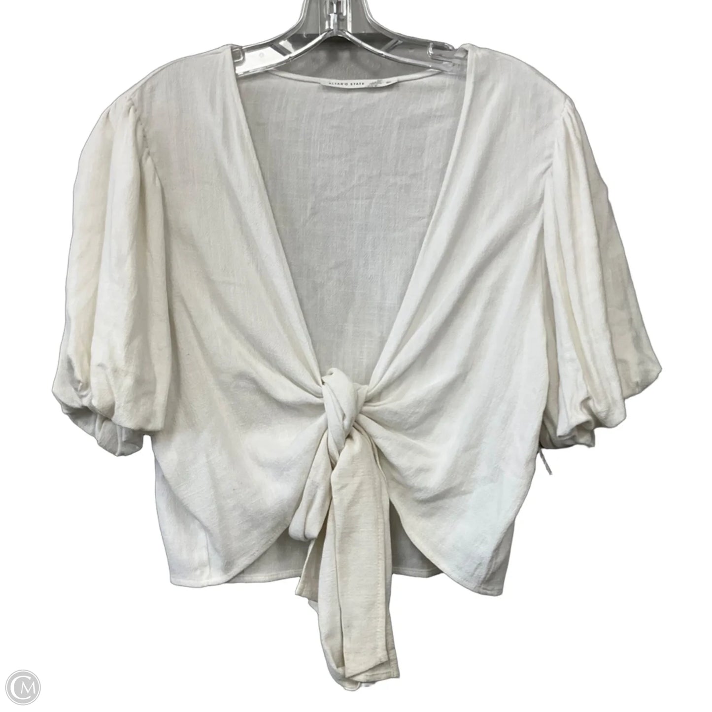 Top Short Sleeve By Altard State In White, Size: Xl