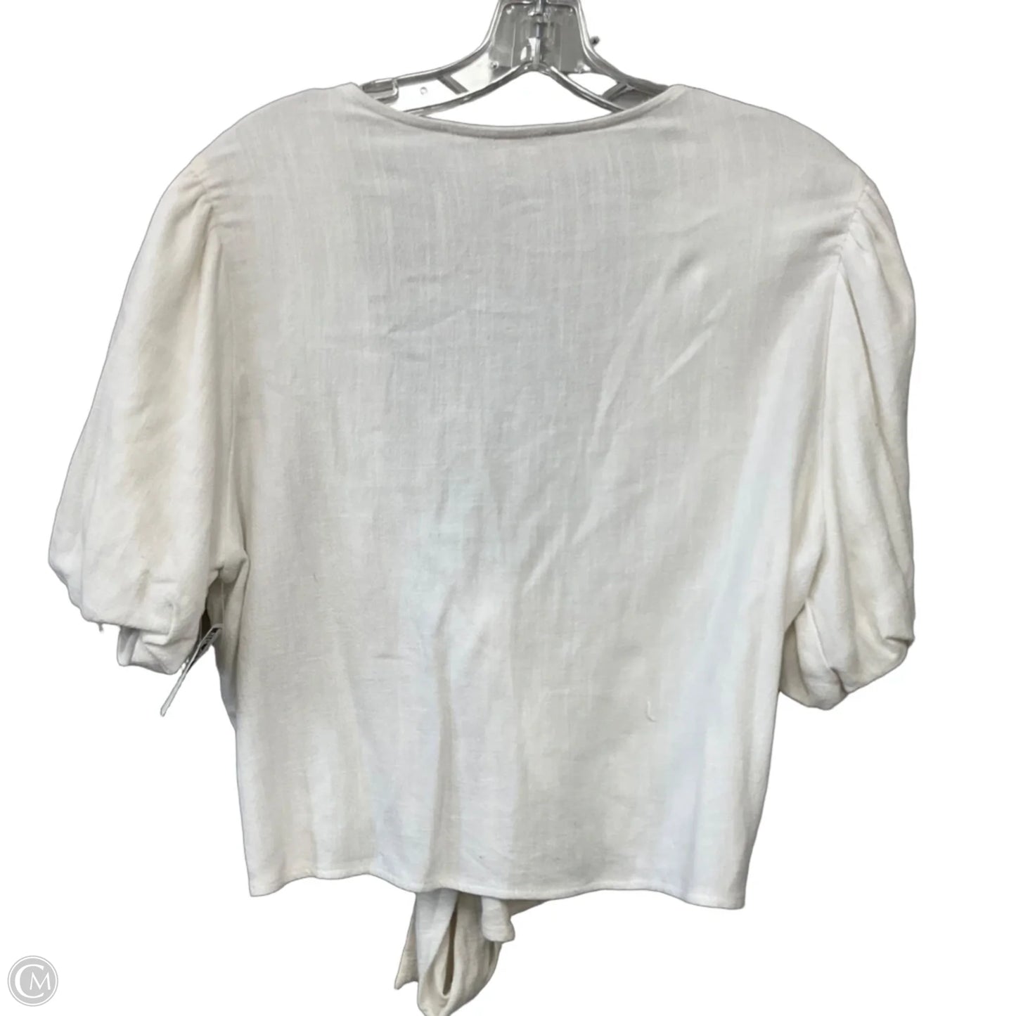 Top Short Sleeve By Altard State In White, Size: Xl