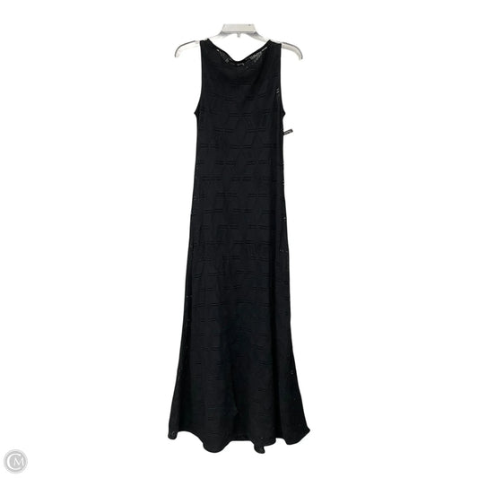 Dress Casual Maxi By Banana Republic In Black, Size: M