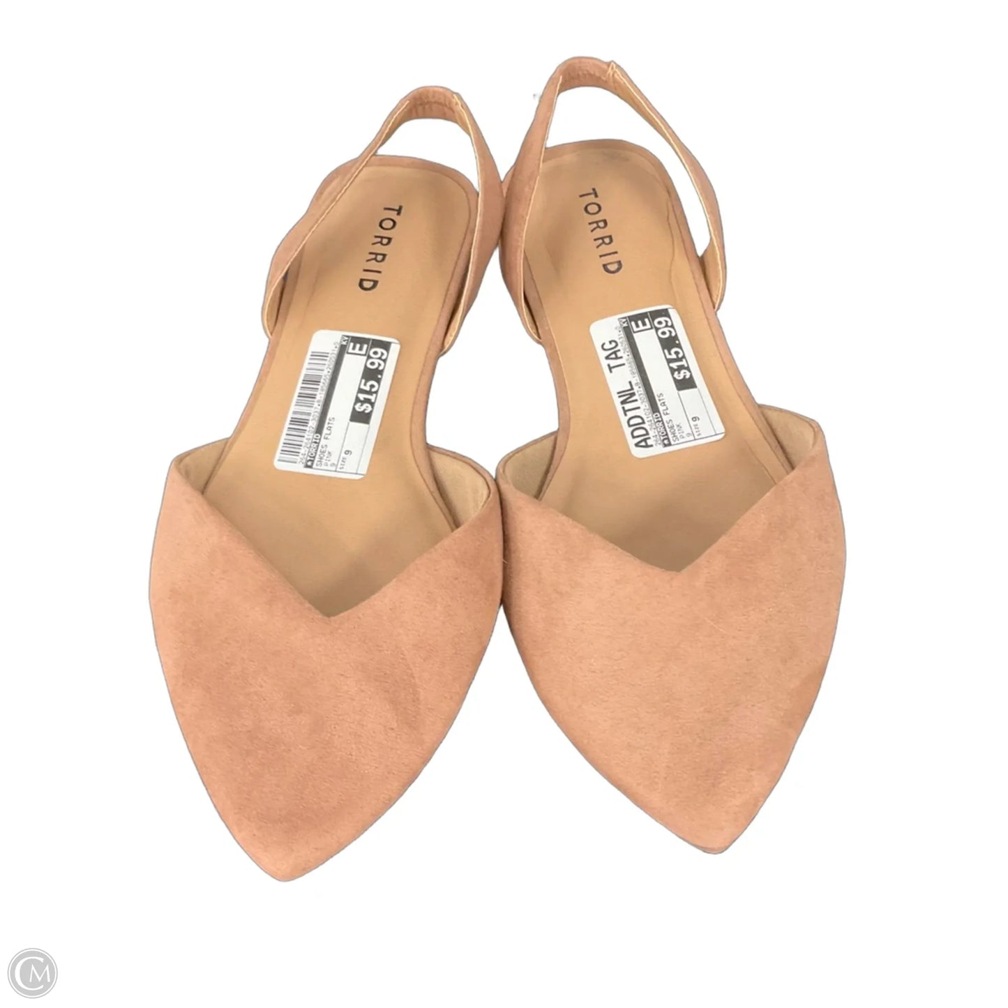 Shoes Flats By Torrid In Pink, Size: 9 wide