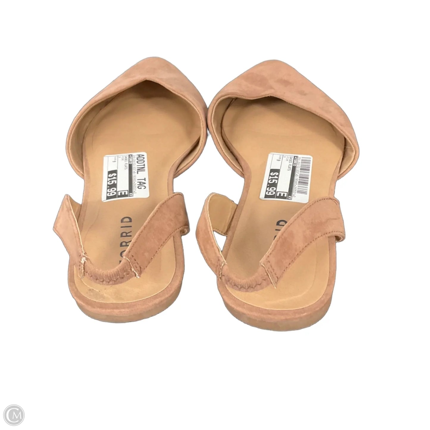 Shoes Flats By Torrid In Pink, Size: 9 wide