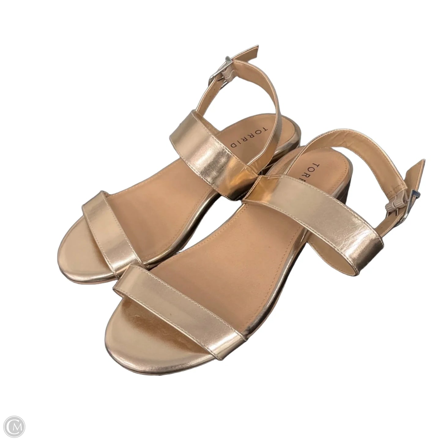 Shoes Heels Block By Torrid In Pink, Size: 9.5 wide