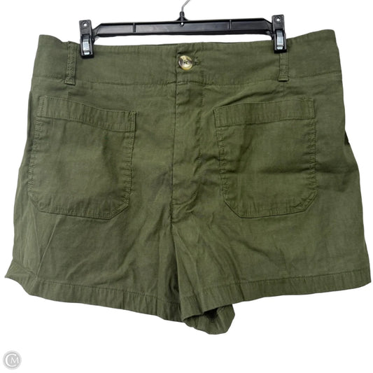 Shorts By Maeve In Green, Size: 14