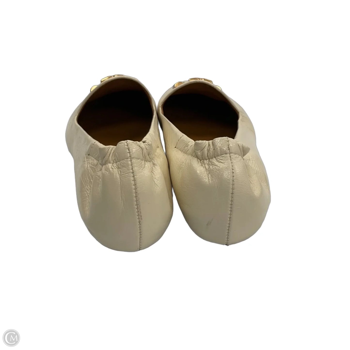 Shoes Designer By Tory Burch In Cream, Size: 8