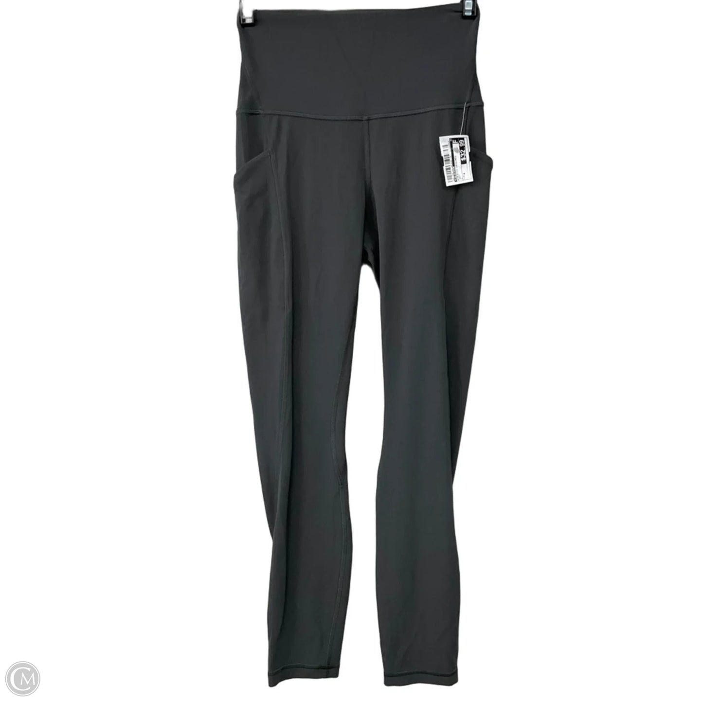Athletic Leggings By Lululemon In Grey, Size: 4